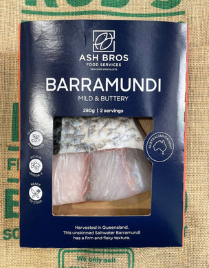 Fish- Barramundi ( Ash Bros) 280g , 2 servings