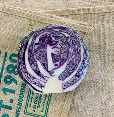 Cabbage, Purple (half)