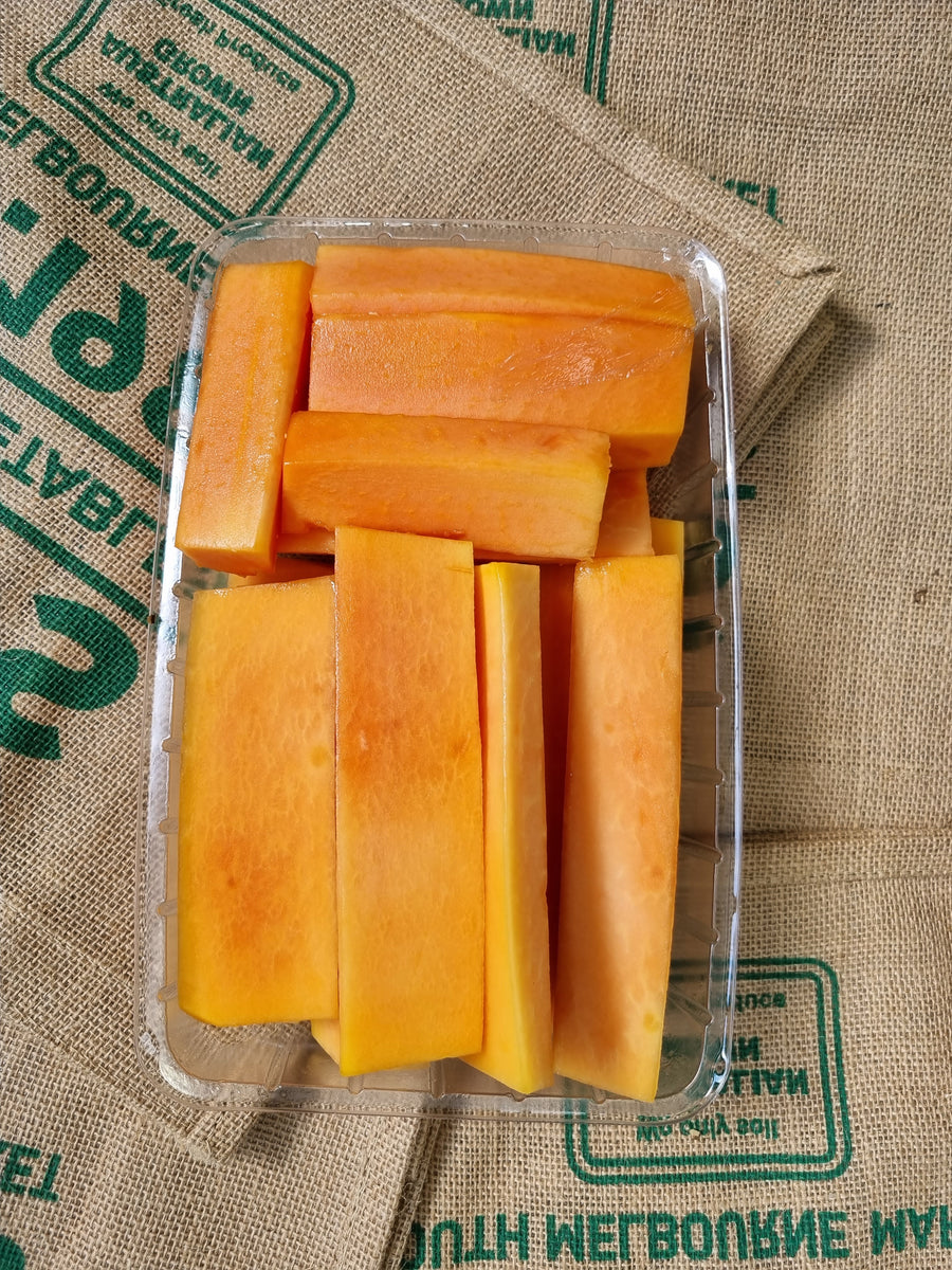 Papaya Fresh Cut Tray Rod's Fruit and Veg