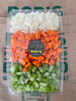 Chop- Celery, Carrot & Onion Mix
