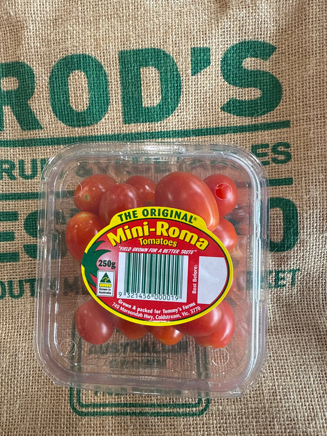 Tomatoes, Mini Roma each