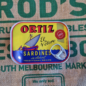 Sardines-Ortiz, Traditional 140g (spanish)