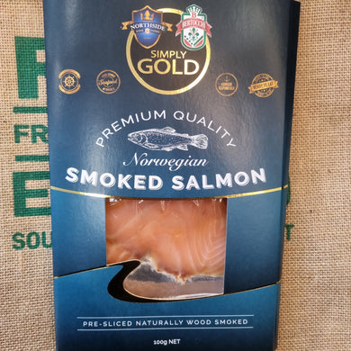 Salmon-Premium quality smoked 100g sliced