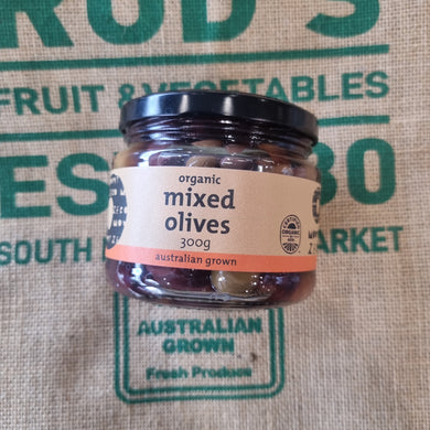 Olives-Mount Zerp 300g Mixed organic