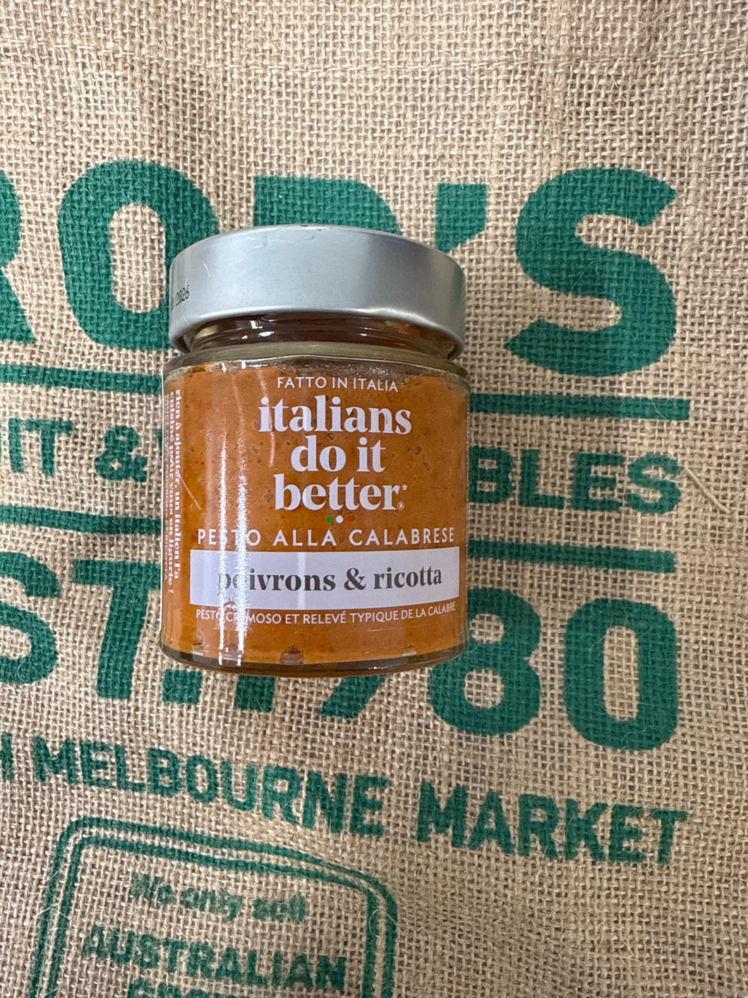 Pesto - Poivrons & Ricotta (Italians Do It Better) 135g