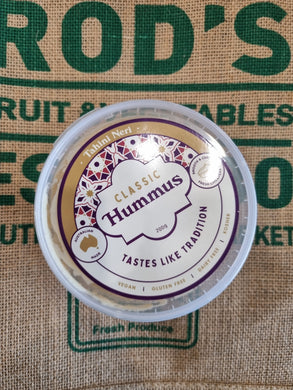 Hummus- Classic ,Traditional (GF , Vegan) 200g  Tahini Neri