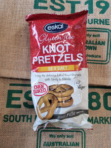 Pretzels -Sea salt knots (Gluten Free)