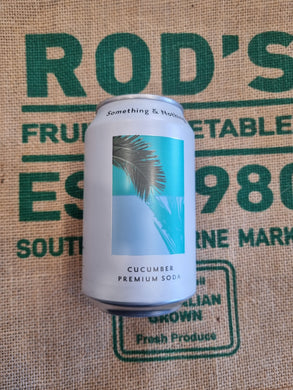 Soda- Something & Nothing Cucumber Premium 330ml