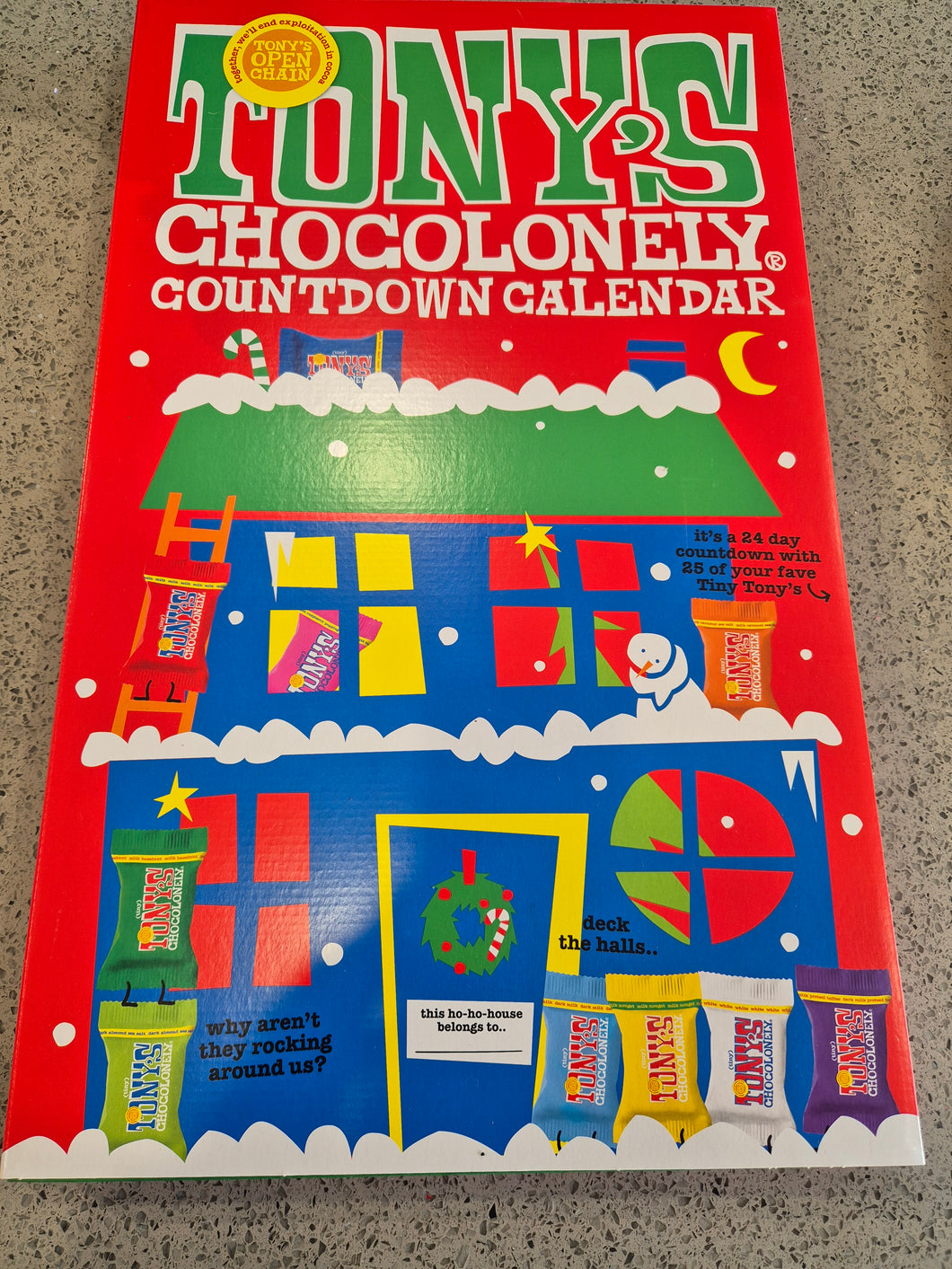 Tony's- Advent Calendar  Chocolate 🍫  (24 day count down)  ITS BACK!