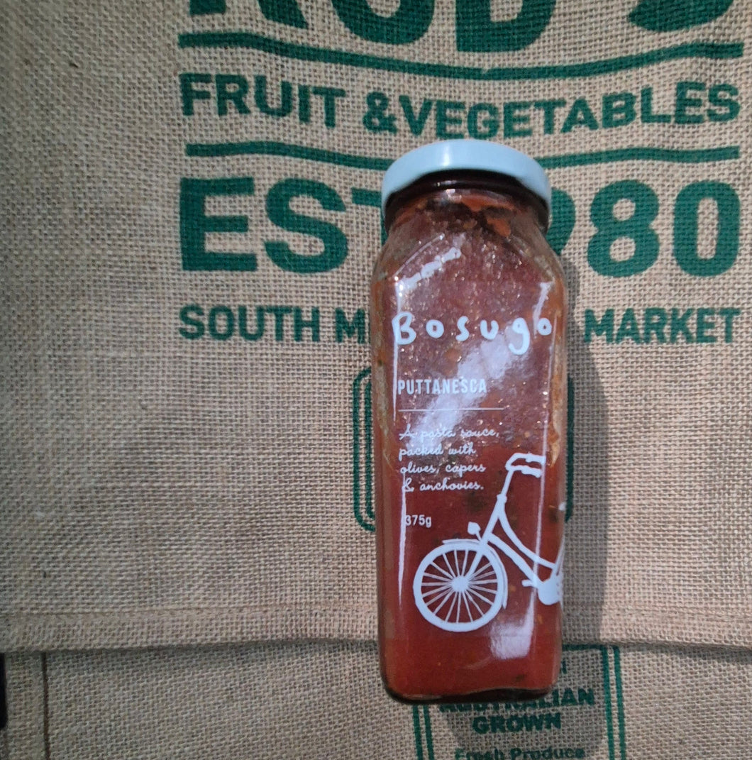 Sauce- Puttanesca (Bosugo) 375g ( italian)