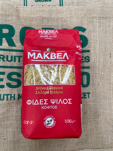 Pasta- Vermicelli Fide 500g ( 2 for $5) Special,  Greek Pasta