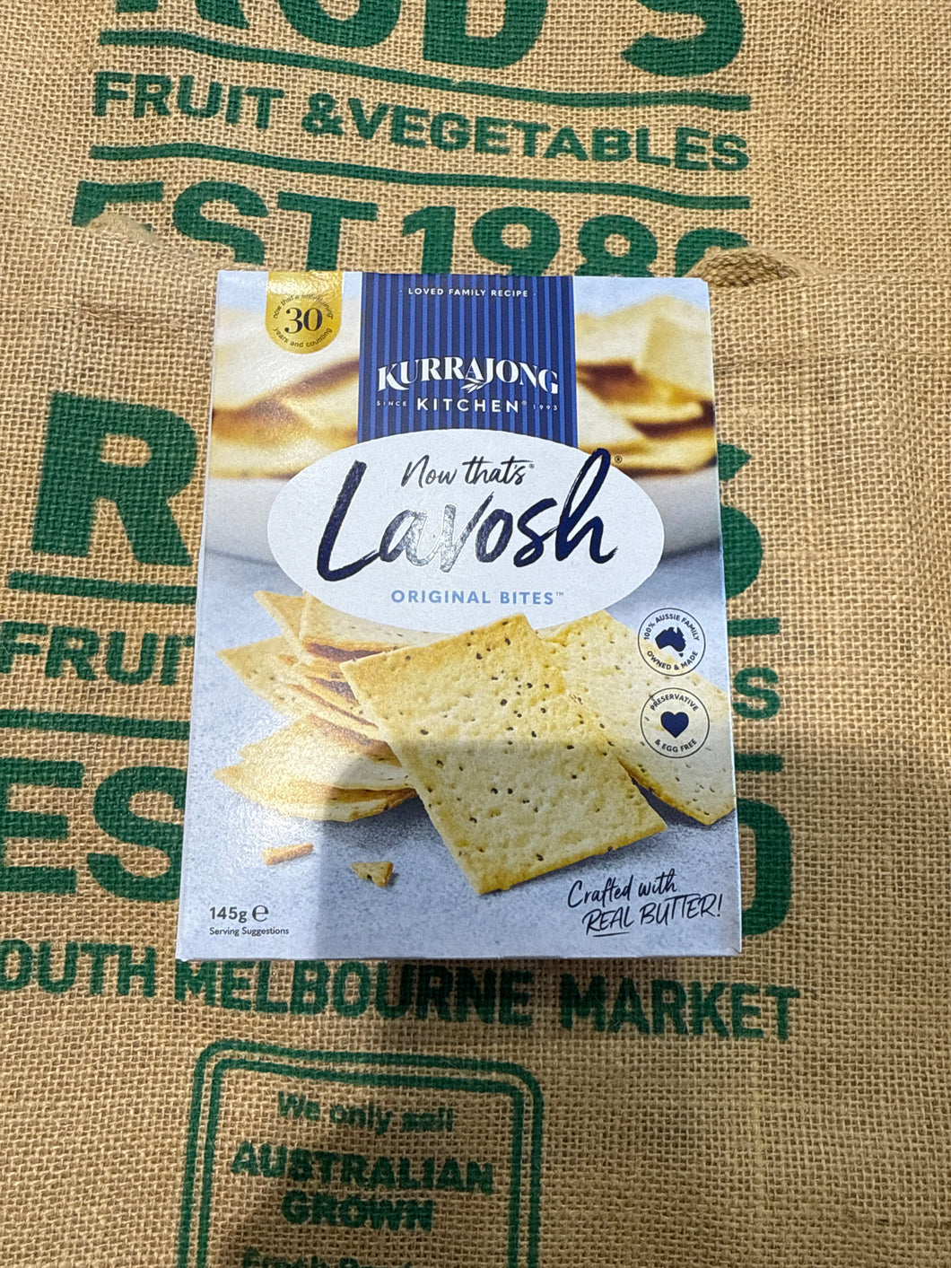 Crackers - Lavosh Kurrajong 145g