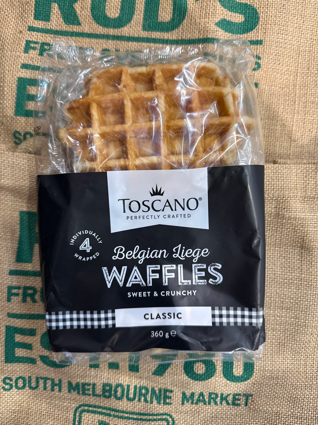 Waffles - Belgian 4 Pack Toscano