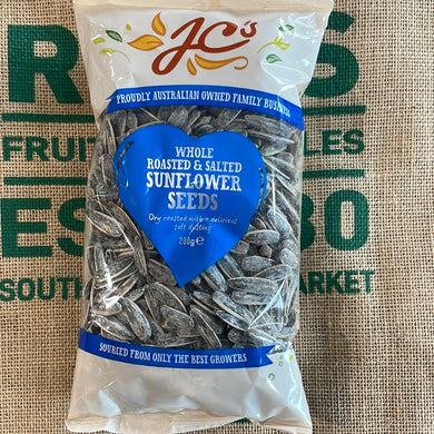Sunflower Seeds - Whole Roasted & Salted 200g