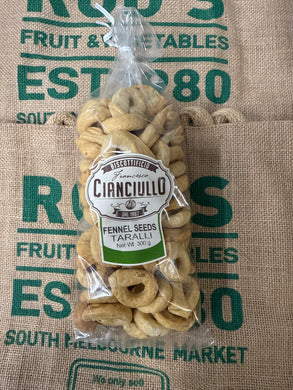 Biscuit - Fennel Seeds Tarallli Italy 300g