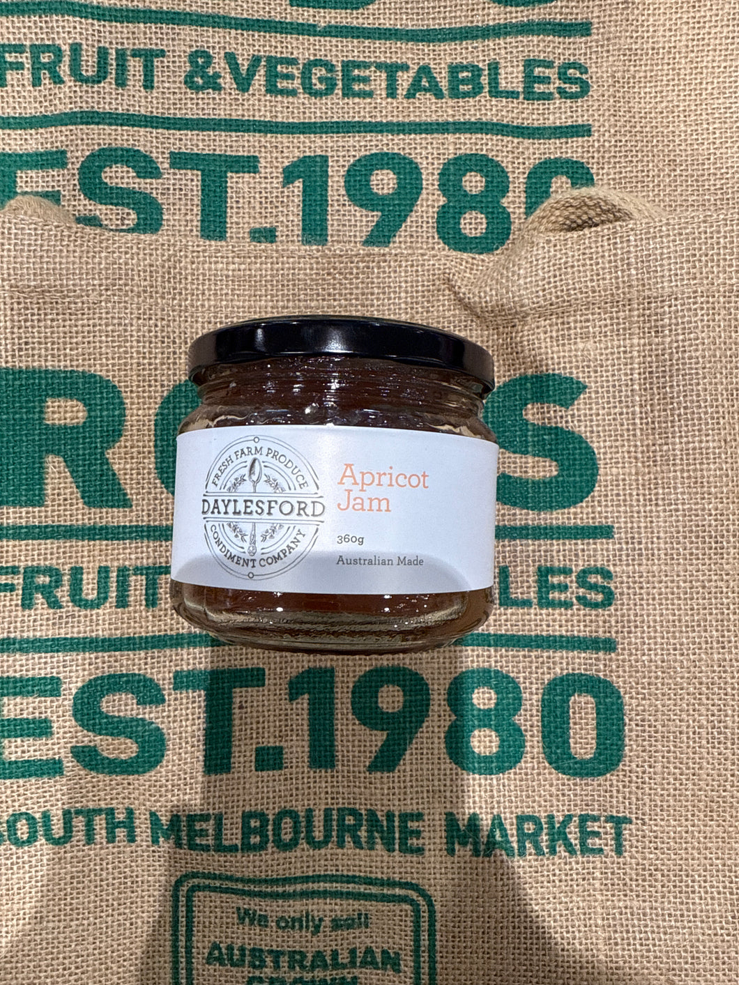 Jam - Apricot Daylesford 360g