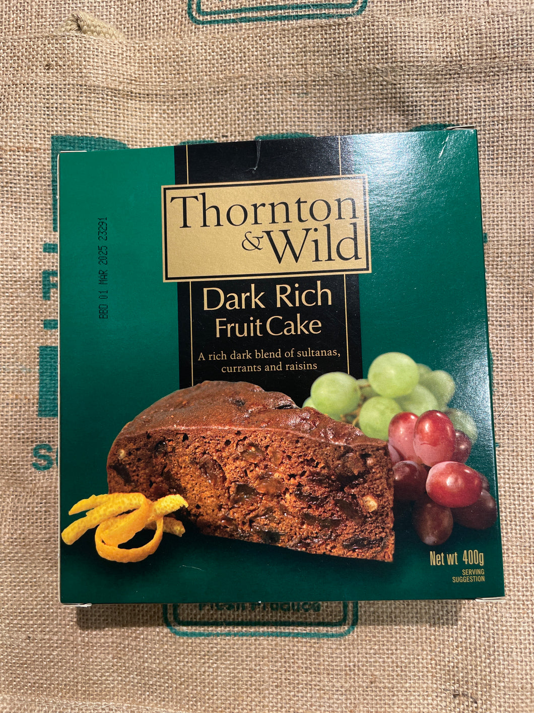 Fruit Cake - Thornton & Wild Dark Rich, 400g