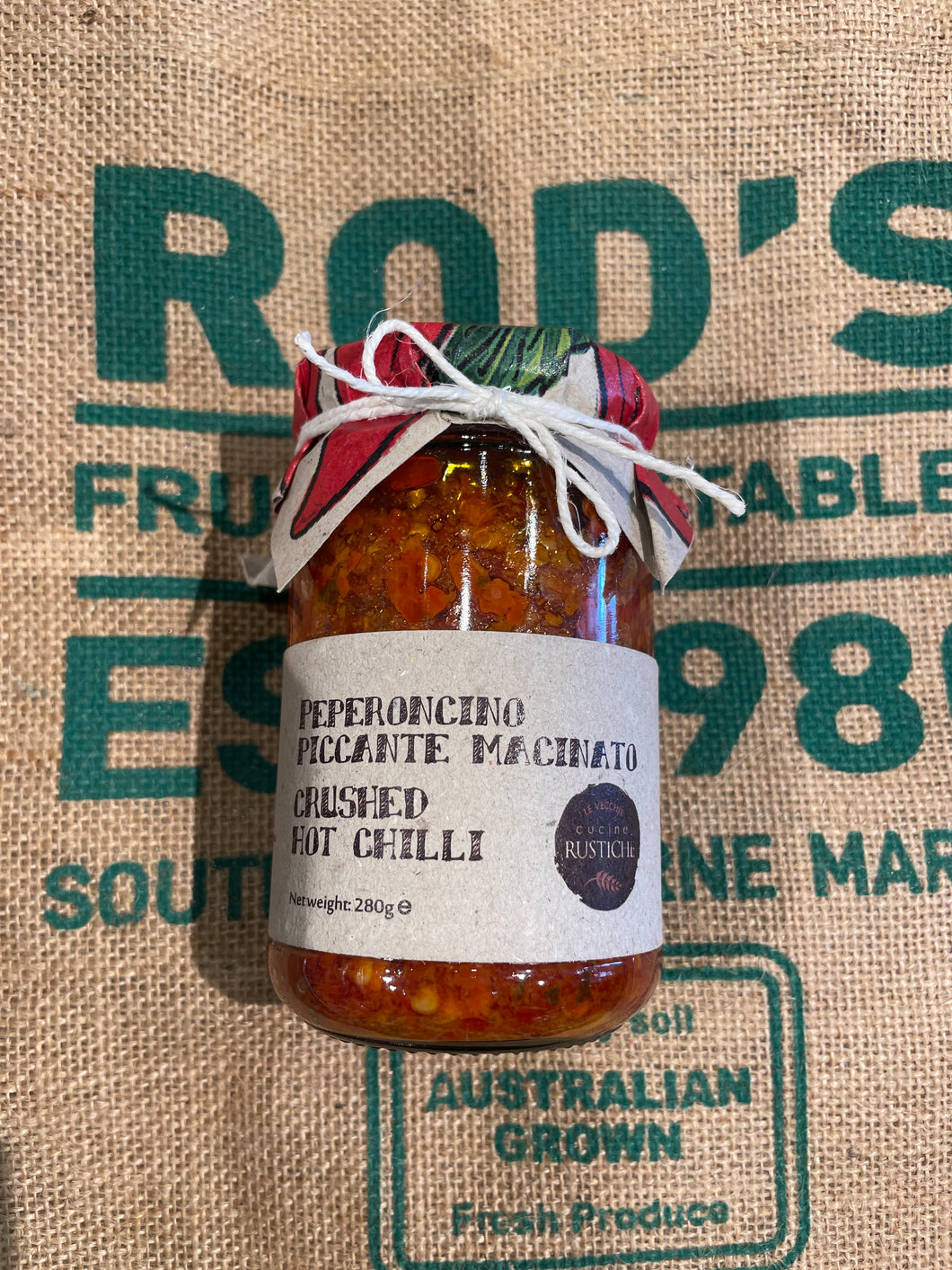 Sauce - Rustiche Peperoncino Olio, 280g