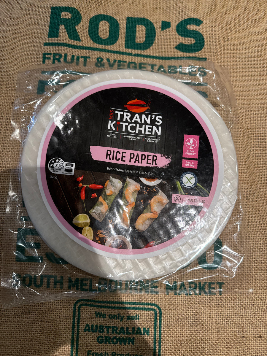Roll - Rice Paper Mrs Trans Kitchen 375g – Rod's Fruit and Veg
