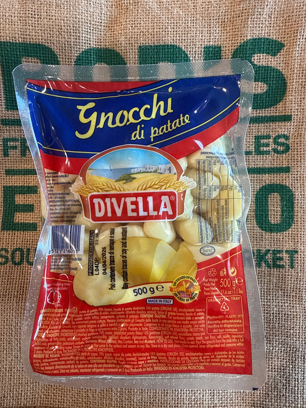 Gnocchi- 500g (dry) Divella