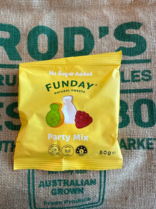 Party Mix - Funday No Sugar Lollies 50g