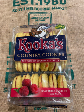Biscuits - Kooka’s Raspberry Cookies, 500g