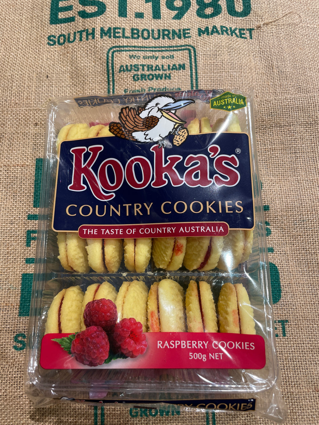 Biscuits - Kooka’s Raspberry Cookies, 500g