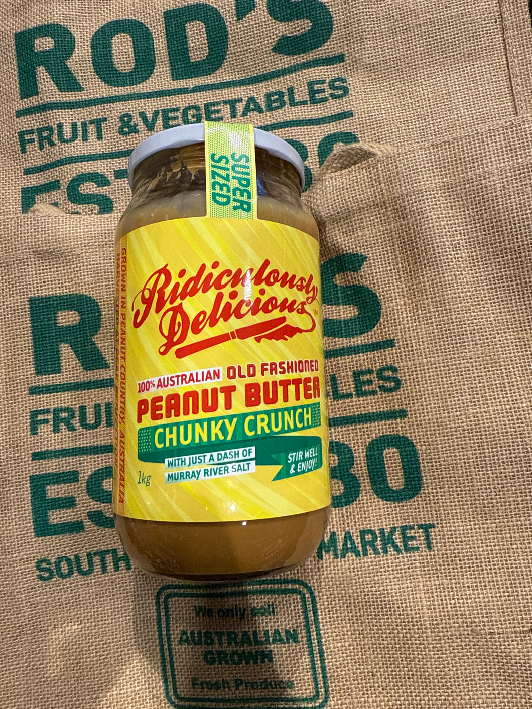 Butter-Peanut 1kg Chunky Crunch