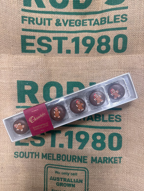 Chocolate-Christmas Gingerbread 80g 6 pack ( great gift option)