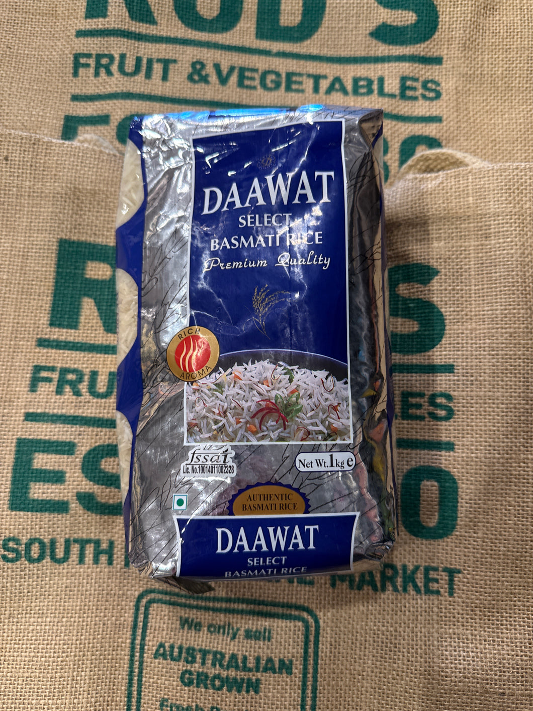 Rice - Basmati Daawat 1kg