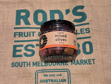 Olives - Mount Zero Organic Mixed Olives 300g