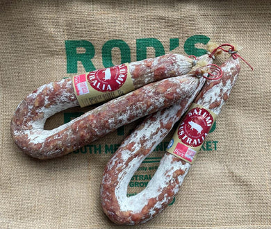 Salame- Casareccio Salami  (salumi australia) Fresh