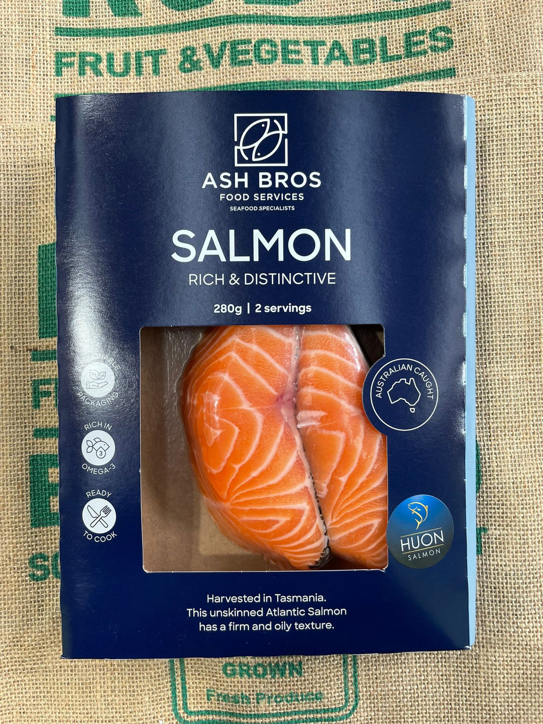 Fish- Salmon 280g (Ash Bros)
