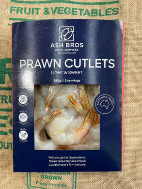 Fish- Prawn Cutlets 280g ( Ash Bros) 2 servings