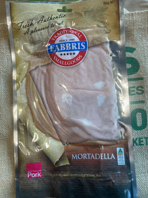 Mortadella-150g Sliced (Fabbris Smallgoods)