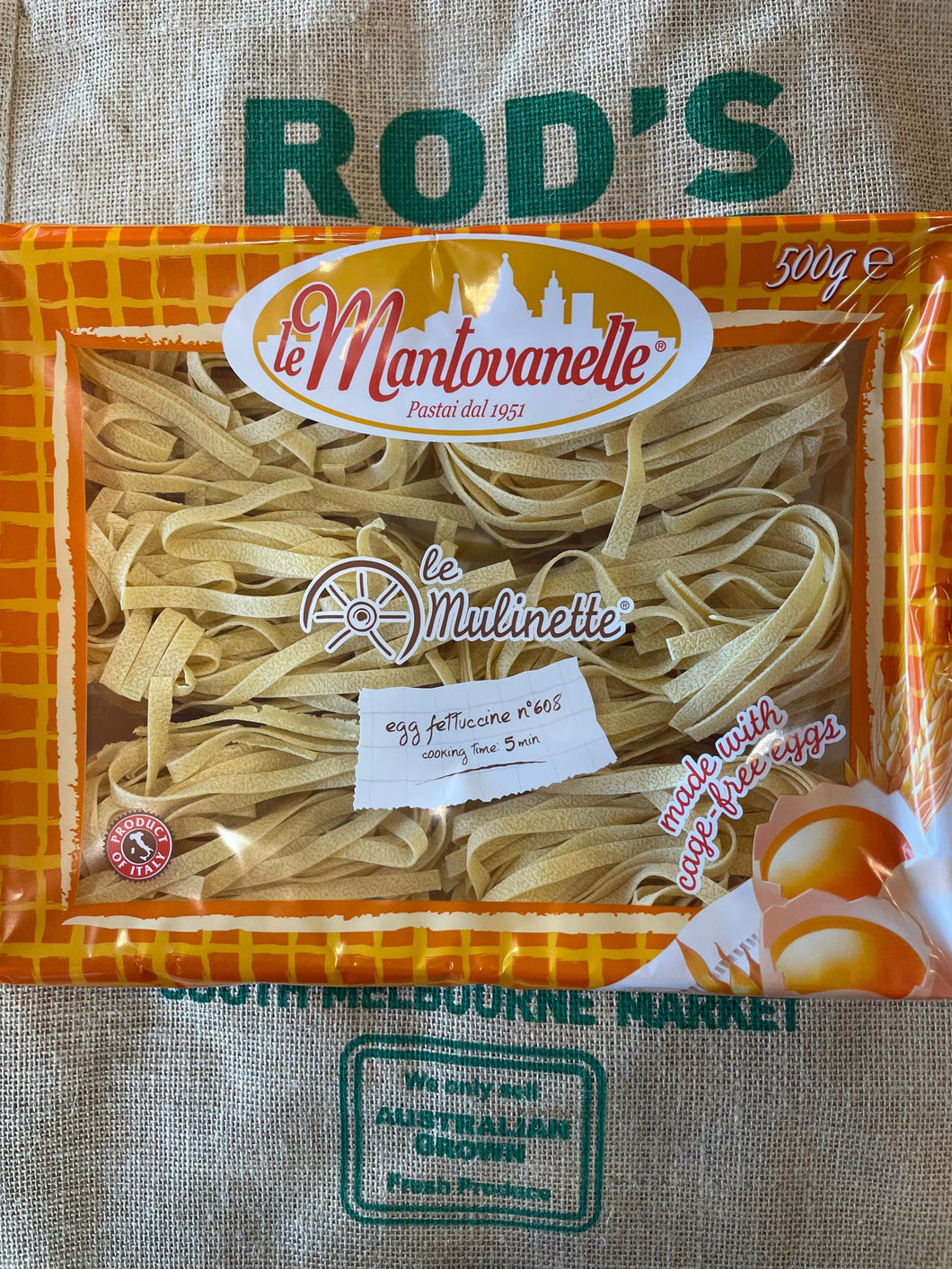 Pasta-Italian Egg Fettuccine 500g