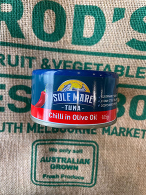 Tuna-Sole Mare , Chilli in olive oil 185g