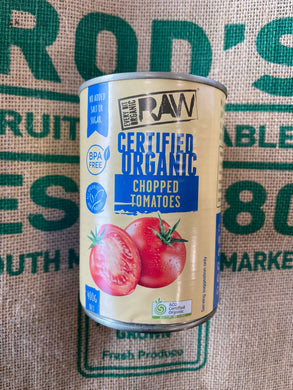 Tomato-Organic Chopped 400g can