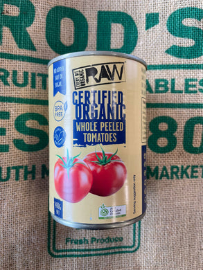Tomato-Organic Whole Peeled
