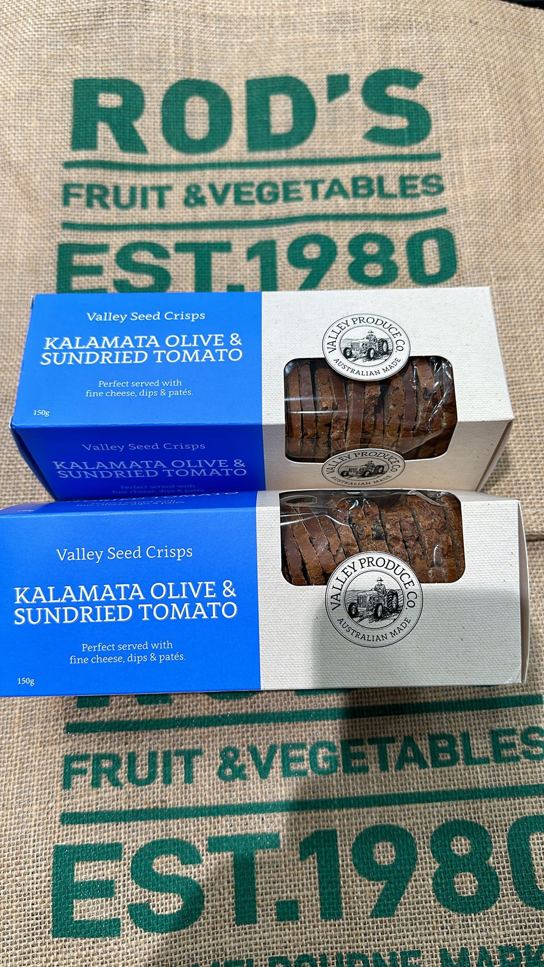 Crisps-Kalamata olive & Sundried Tomato 150g, Australian