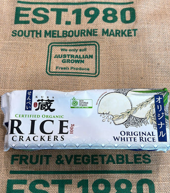 Rice-Crackers , Original white (organic) 100g