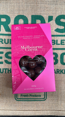 Almonds-Salted Caramel 200g , Valentines gift idea  (hand made in vic)