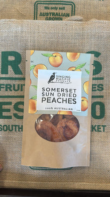 Peaches- Sun Dried Somerset 100g   Australian!