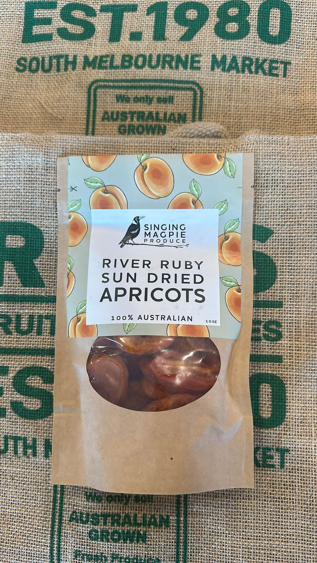 Apricots-Sun Dried,  River Ruby  100g