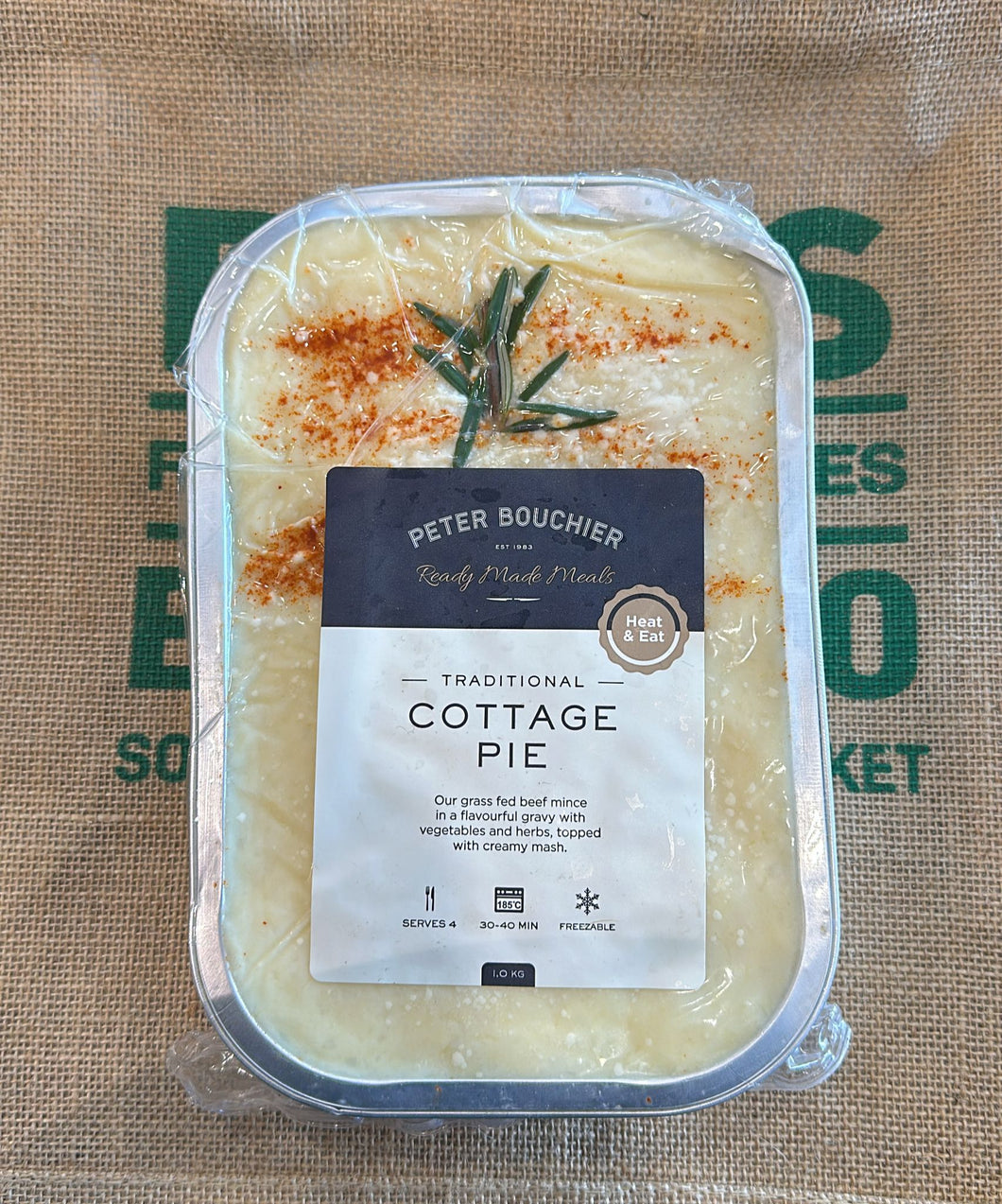 Peter Bouchier-Cottage Pie 1kg Beef Mince