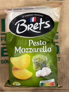 Brets-French potato chips ( Pesto Mozzarella flavour) each