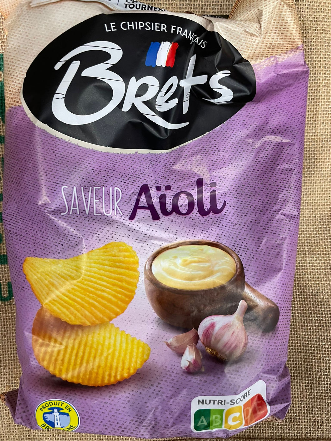 Brets- French Potato Chips ( Aioli) flavour , each