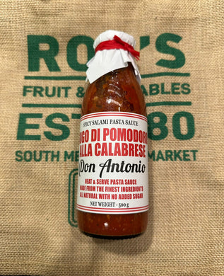 Sauce- Pasta Don Antonio 500g ( Alla Calabrese )