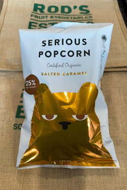 Popcorn- Serious 80g ( Salted Caramel ) Vegan, Gluten free