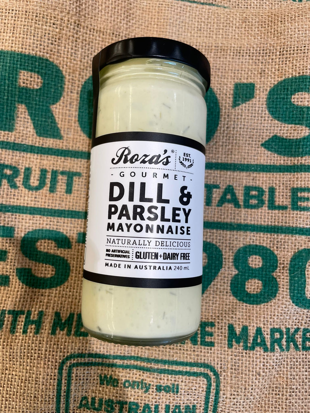 Roza's-Dill & Parsley Mayo 240ml (gf)